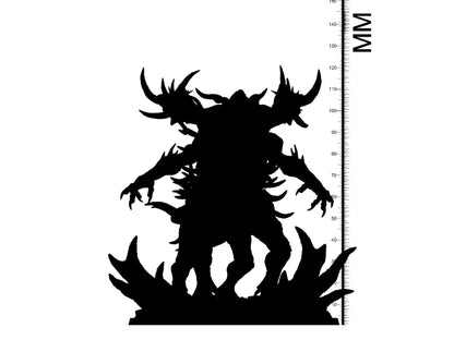 3D Printed Clay Cyanide ACT 1 The Ressurection of Chernobog 28 32 mm D&D