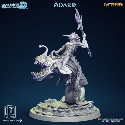 3D Printed Clay Cyanide Adaro Riders Set Maori Mythos 28mm-32mm Ragnarok D&D