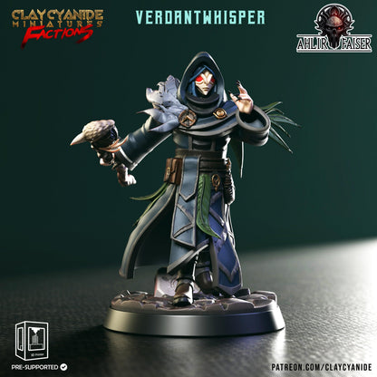 3D Printed Clay Cyanide Ahlir Faiser Factions Ragnarok D&D
