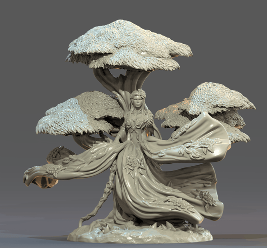3D Printed Clay Cyanide Artemis Greek Myth Gods and Goddesses Ragnarok D&D