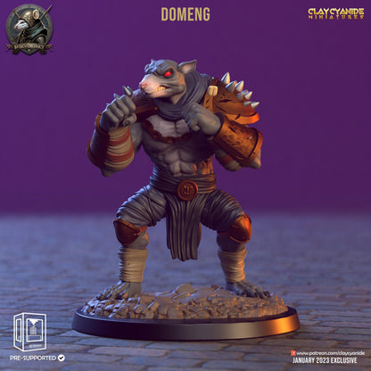 3D Printed Clay Cyanide Baseco District Factions Tribes Ragnarok D&D