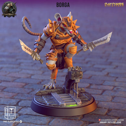 3D Printed Clay Cyanide Baseco District Factions Tribes Ragnarok D&D