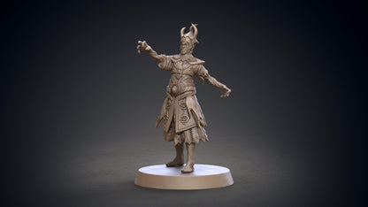 3D Printed Clay Cyanide Blackring Sorcerers Set Hyborean Age 28mm -32mm Ragnarok D&D