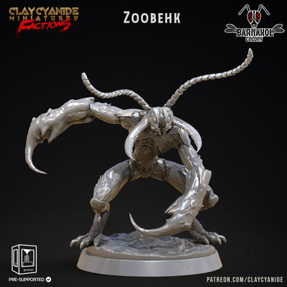 3D Printed Clay Cyanide Colony of Barnakol Tribes Factions Ragnarok D&D