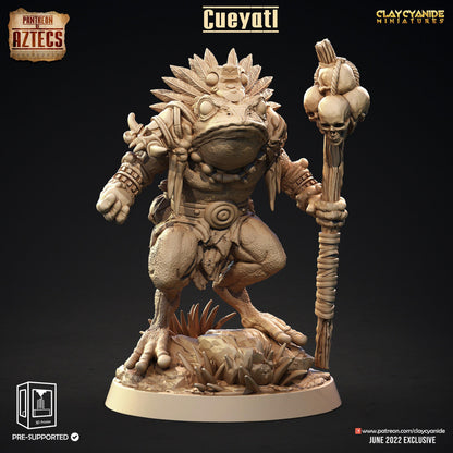 3D Printed Clay Cyanide Cueyatl Set Pantheon of Aztecs Ragnarok D&D