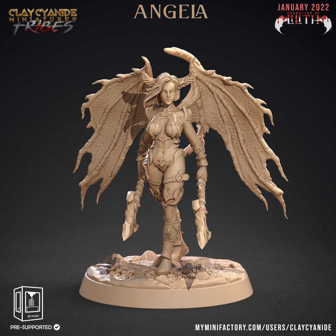 3D Printed Clay Cyanide Daughters of Lilith Tribes Factions Ragnarok D&D