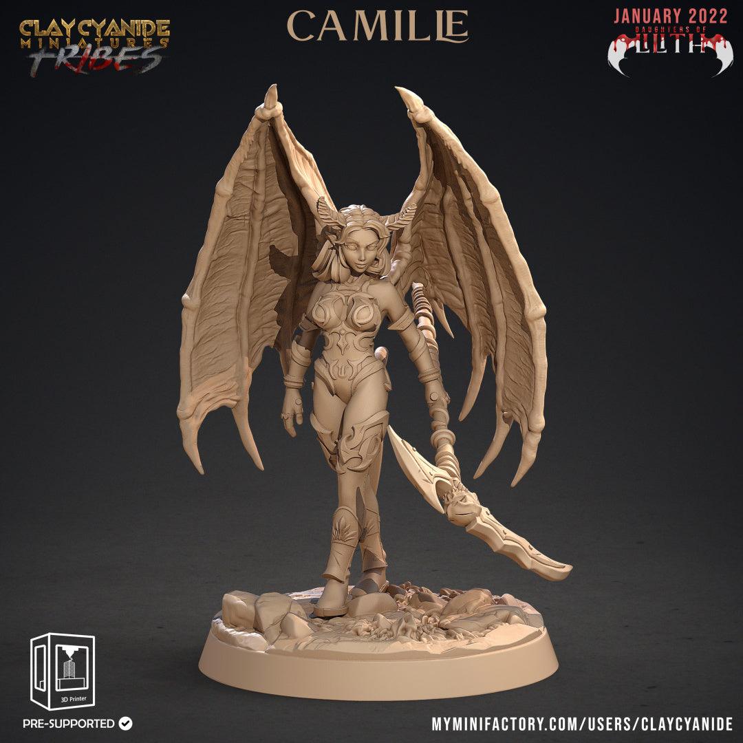 3D Printed Clay Cyanide Daughters of Lilith Tribes Factions Ragnarok D&D