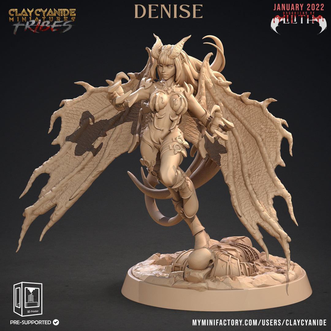 3D Printed Clay Cyanide Daughters of Lilith Tribes Factions Ragnarok D&D