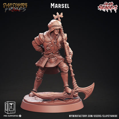 3D Printed Clay Cyanide Death Reapers Factions Tribes Ragnarok D&D