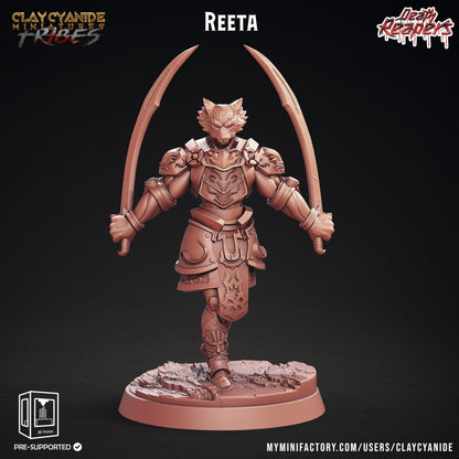 3D Printed Clay Cyanide Death Reapers Factions Tribes Ragnarok D&D