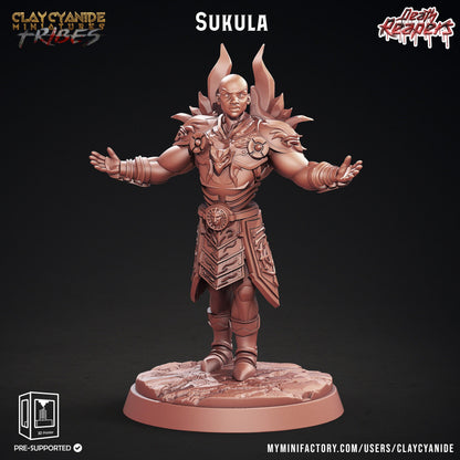 3D Printed Clay Cyanide Death Reapers Factions Tribes Ragnarok D&D