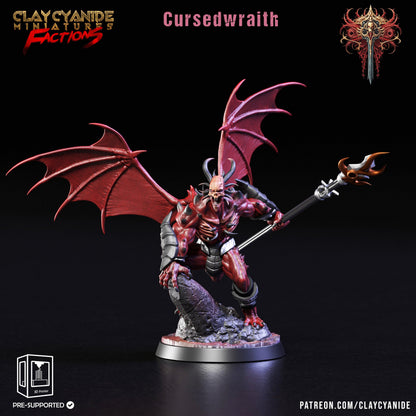 3D Printed Clay Cyanide Dreadblood Maulers Factions 28 32 mm D&D