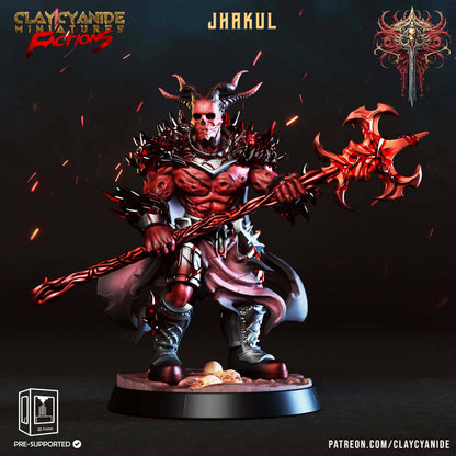 3D Printed Clay Cyanide Dreadbloods Factions Tribes 28 32 mm D&D