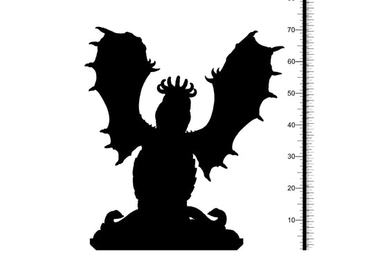 3D Printed Clay Cyanide Elder Thing Great Old Gods Ragnarok D&D