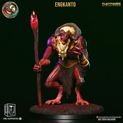 3D Printed Clay Cyanide Engkanto Set Philippine Mythology 28 32 mm D&D
