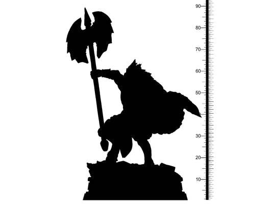 3D Printed Clay Cyanide Epic of Gilgamesh Set Enkidu 28 32 mm D&D