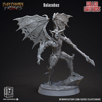 3D Printed Clay Cyanide Fallen Watchers Factions Tribes Ragnarok D&D