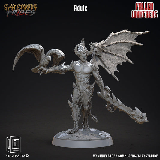 3D Printed Clay Cyanide Fallen Watchers Factions Tribes Ragnarok D&D
