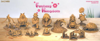 3D Printed Clay Cyanide Fantasy Kingdom - Musketmen 28mm 32mm D&D