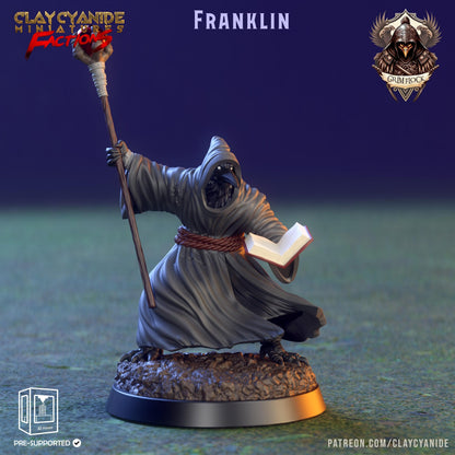 3D Printed Clay Cyanide Grim Flock Factions Tribes Ragnarok D&D
