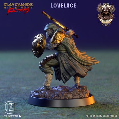 3D Printed Clay Cyanide Grim Flock Factions Tribes Ragnarok D&D