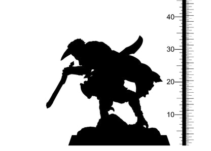3D Printed Clay Cyanide Grim Flock Factions Tribes Ragnarok D&D