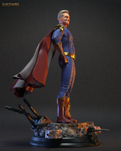 3D Printed Clay Cyanide Homelander The Boys Ragnarok D&D
