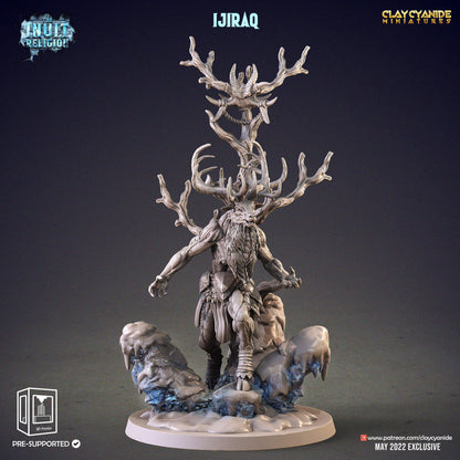 3D Printed Clay Cyanide Ijiraq Inuit Religion Ragnarok D&D
