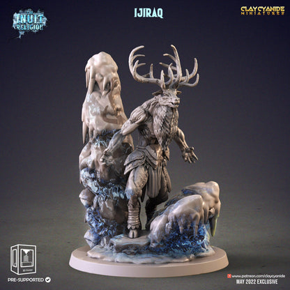 3D Printed Clay Cyanide Ijiraq Inuit Religion Ragnarok D&D