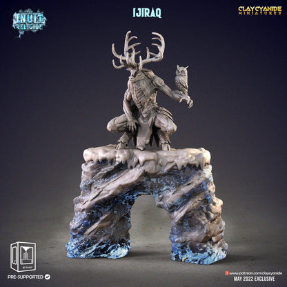 3D Printed Clay Cyanide Ijiraq Inuit Religion Ragnarok D&D