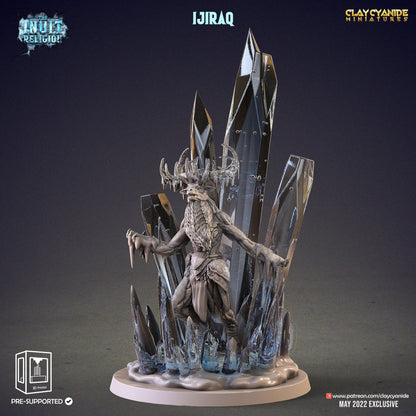 3D Printed Clay Cyanide Ijiraq Inuit Religion Ragnarok D&D