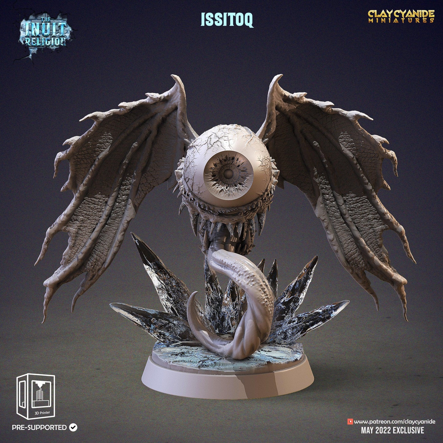 3D Printed Clay Cyanide Issitoq Inuit Religion Ragnarok D&D