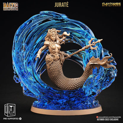 3D Printed Clay Cyanide Jurate Baltic Religion 28mm-32mm Ragnarok D&D