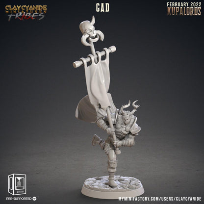3D Printed Clay Cyanide Kupalords Deathknights Godslayers Tribes Factions Ragnarok D&D