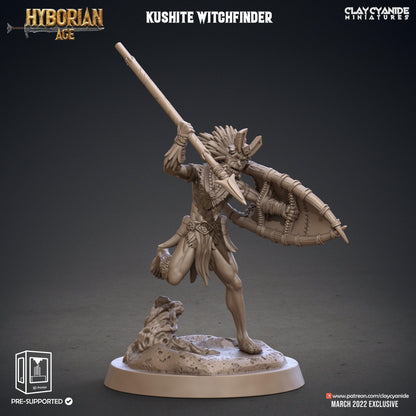 3D Printed Clay Cyanide Kushite Witch Finders Set Hyborian Age 28mm-32mm Ragnarok D&D