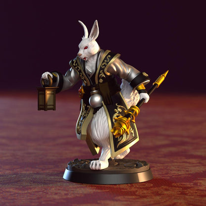 3D Printed Clay Cyanide Lunar Cottontails Factions Ragnarok D&D