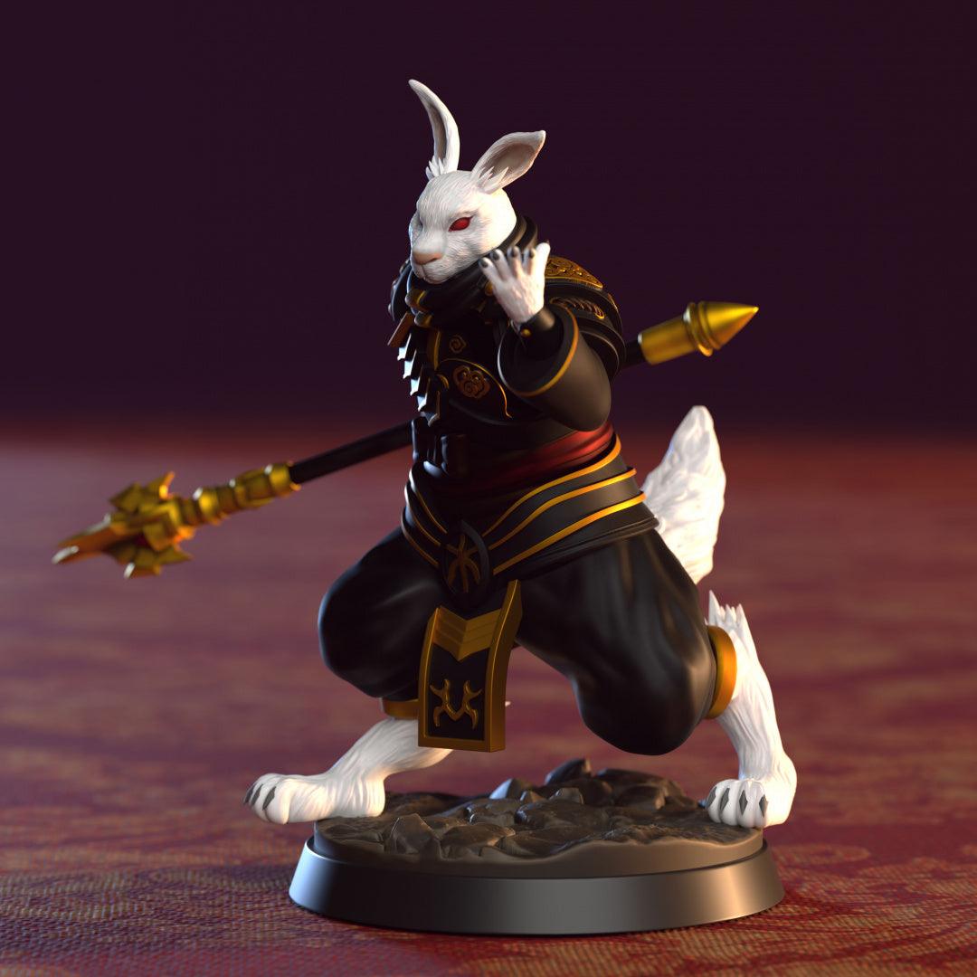 3D Printed Clay Cyanide Lunar Cottontails Factions Ragnarok D&D