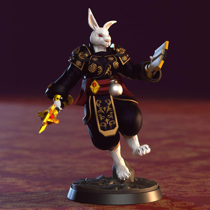 3D Printed Clay Cyanide Lunar Cottontails Factions Ragnarok D&D