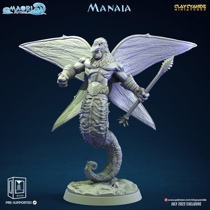 3D Printed Clay Cyanide Manaia Set Maori Mythos 28mm-32mm Ragnarok D&D