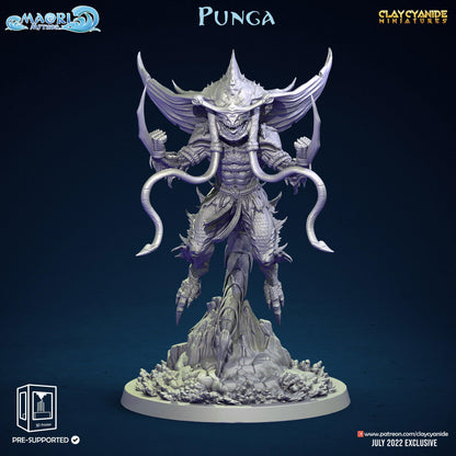 3D Printed Clay Cyanide Maori Mythos Set Ragnarok D&D