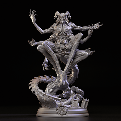 3D Printed Clay Cyanide Mbwiri 28 32 mm D&D