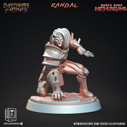 3D Printed Clay Cyanide Methuselans Vampires Tribes Factions Ragnarok D&D