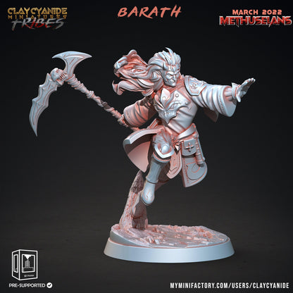 3D Printed Clay Cyanide Methuselans Vampires Tribes Factions Ragnarok D&D