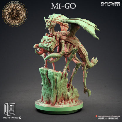3D Printed Clay Cyanide Mi-go Great Old Gods Ragnarok D&D