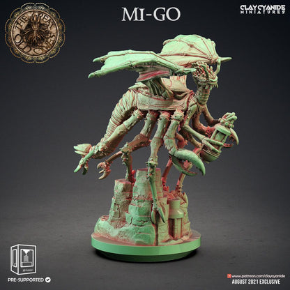 3D Printed Clay Cyanide Mi-go Great Old Gods Ragnarok D&D