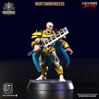 3D Printed Clay Cyanide Mortumbringers Mortisbane Revenants 28 32 mm D&D