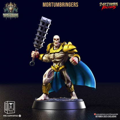 3D Printed Clay Cyanide Mortumbringers Mortisbane Revenants 28 32 mm D&D
