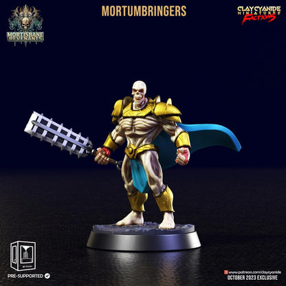 3D Printed Clay Cyanide Mortumbringers Mortisbane Revenants 28 32 mm D&D