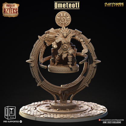 3D Printed Clay Cyanide Pantheon Of Aztecs Set Ragnarok D&D