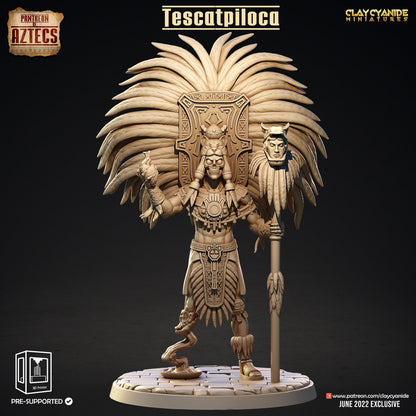 3D Printed Clay Cyanide Pantheon Of Aztecs Set Ragnarok D&D